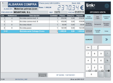 Software TPVLink a3ERP